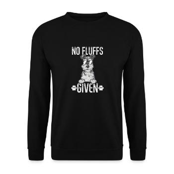 Schnauzer nain Chien Schnauzer - Sweat-shirt Unisexe - noir - Devant - Alina (178cm) & Michal (187cm)