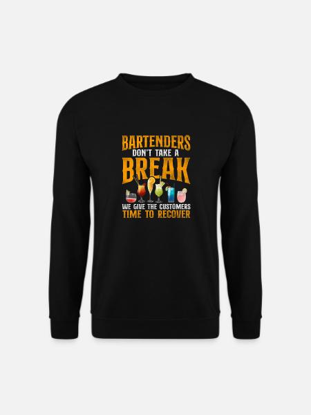 Bartender Mixologist Bartenders - Unisex Sweatshirt - black