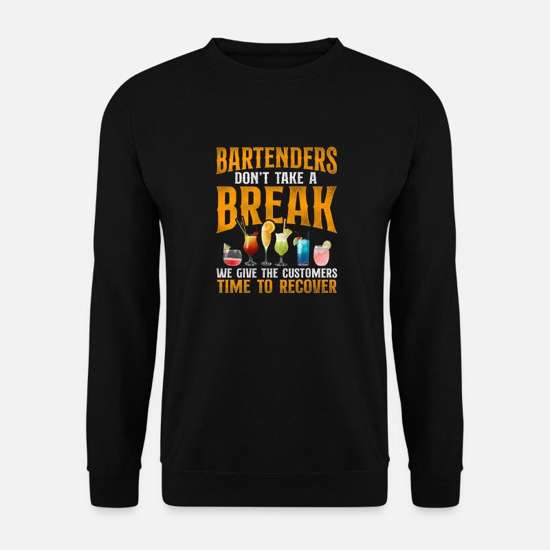 Bartender Mixologist Bartenders - Unisex Sweatshirt - black