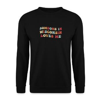 Pouces verts Mains sales Coeurs pleins - Sweat-shirt Unisexe - noir - Devant - Alina (178cm) & Michal (187cm)