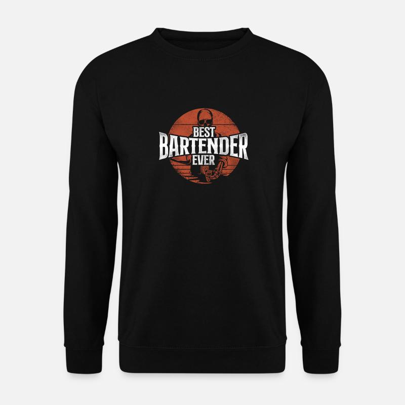 Bartender Mixologist Best - Unisex Pullover - Schwarz