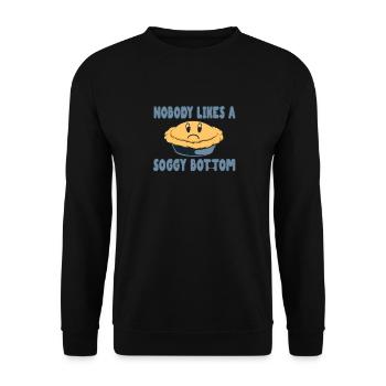 Personne n’aime un sol mou - Sweat-shirt Unisexe - noir - Devant - Alina (178cm) & Michal (187cm)