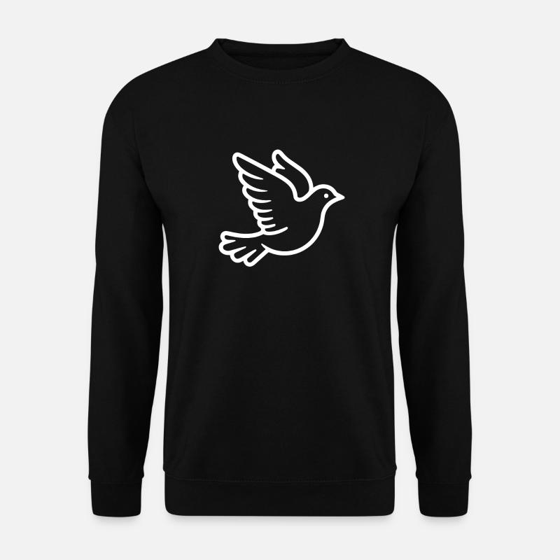 Taube - Unisex Pullover - Schwarz