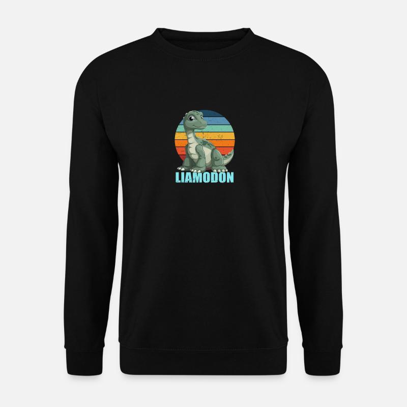 Liamodon Geschenkidee für Liam - Unisex Pullover - Schwarz