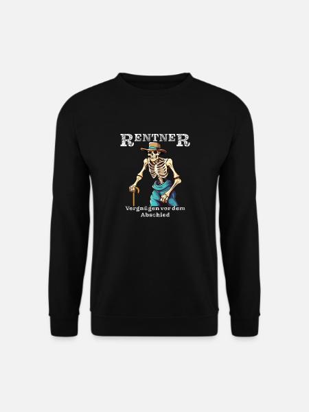 RENTNER Vergnügen vor dem Abschied - Unisex Pullover - Schwarz