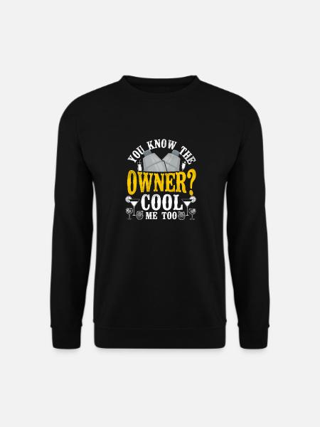 Bartender Mixologist You Know The - Unisex Sweatshirt - black