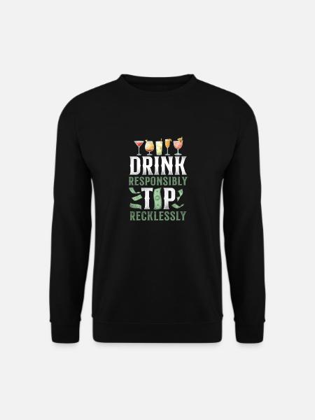 Bartender Mixologist Drink - Unisex Sweatshirt - black