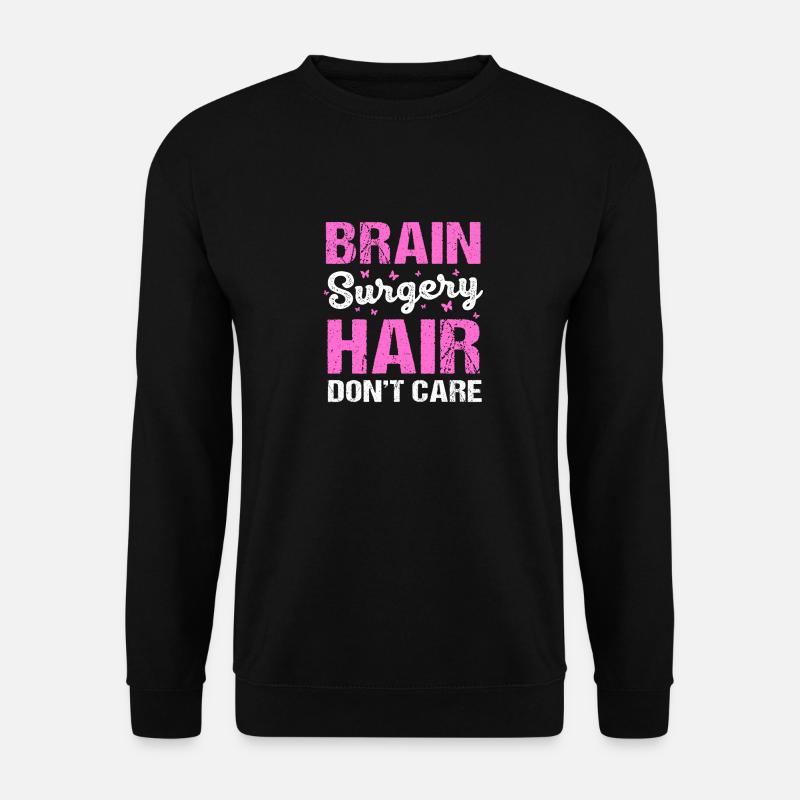 Hirntumor Tumor Gehirn - Unisex Pullover - Schwarz