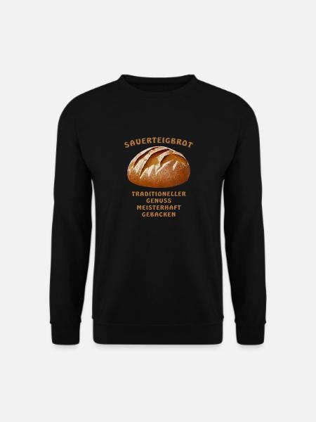 BREAD TRADITIONAL GOURMET MASTER - Unisex Sweatshirt - black