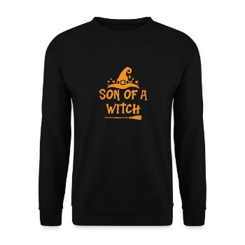 Son of a Witch - Unisex Sweatshirt - black - Front - Alina (178cm) & Michal (187cm)