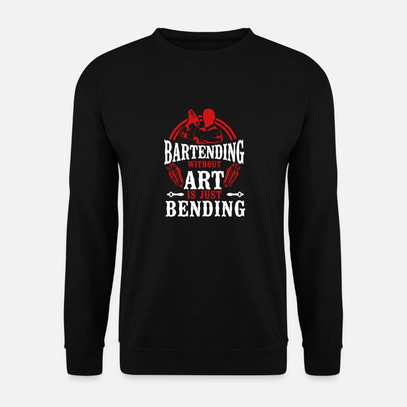 Bartender Mixologist Bartending - Unisex Sweatshirt - black