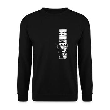 Bartender Mixologist Bartender - Unisex Pullover - Schwarz - Vorne - Alina (178cm) & Michal (187cm)