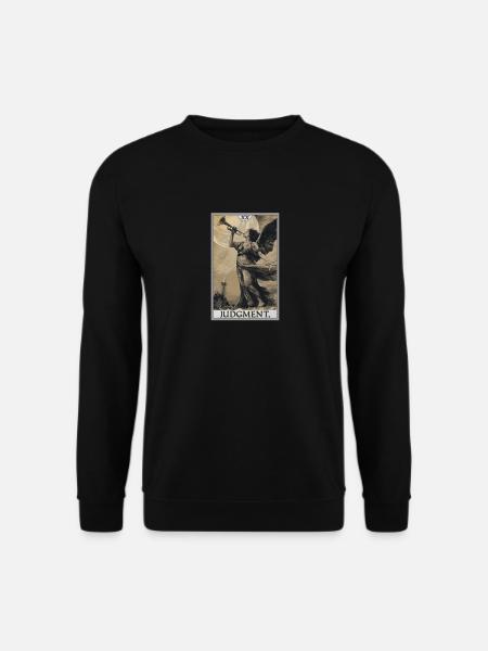 Tarotkarten Tarotkarte 20 Judgment Gericht - Unisex Pullover - Schwarz