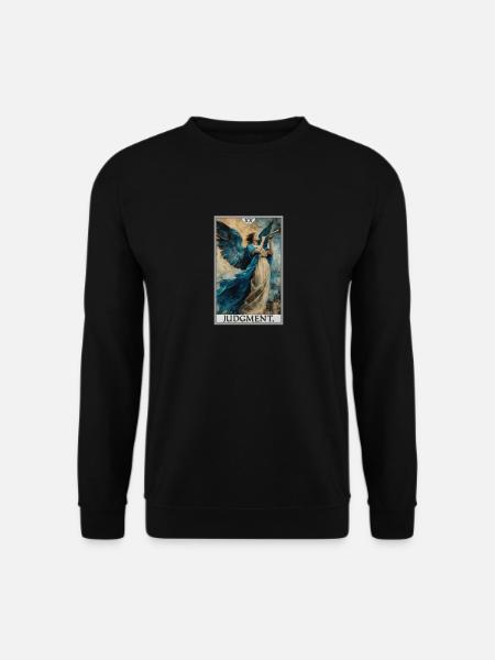 Tarotkarten Tarotkarte 20 Judgment Gericht - Unisex Pullover - Schwarz