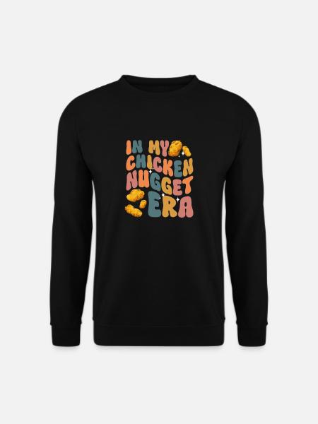 Chicken Nugget Liebhaber Chicken Nuggets - Unisex Pullover - Schwarz