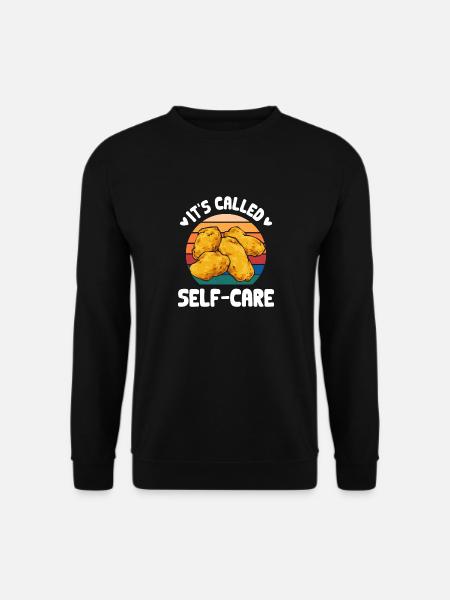 Chicken Nugget Lover Chicken Nuggets - Unisex Sweatshirt - black