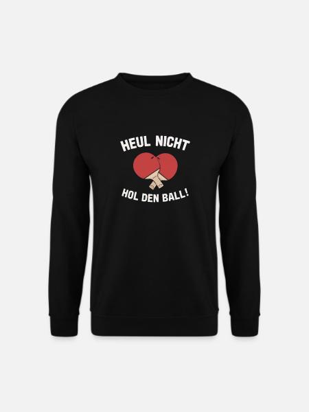 Tischtennis Tischtennisspieler - Unisex Pullover - Schwarz