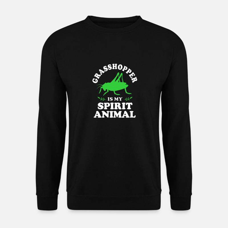 Grasshopper - Unisex Sweatshirt - black