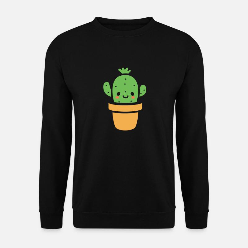 Cactus - Sweat-shirt Unisexe - noir
