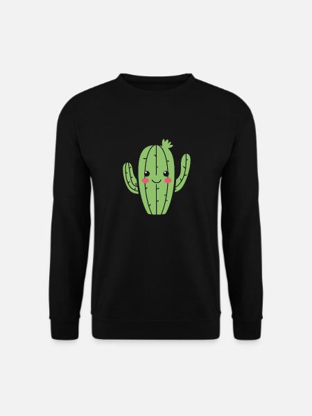 Kaktus - Unisex Pullover - Schwarz