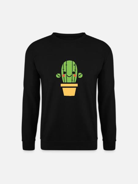 Cactus - Sweat-shirt Unisexe - noir