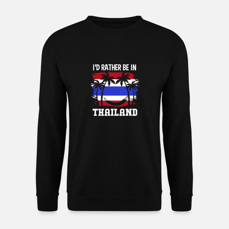 Thailand Thai Language - Unisex Sweatshirt - black