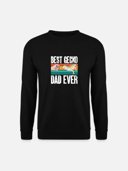 Leopard Gecko Reptile Pet Gecko - Unisex Sweatshirt - black