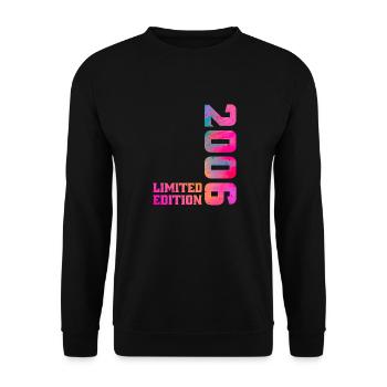 Limited Edition 2006 Anniversary Gift 2006 - Unisex Sweatshirt - black - Front - Alina (178cm) & Michal (187cm)