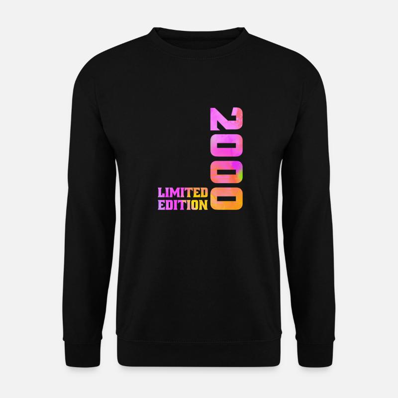 Limited Edition 2000 Anniversary Gift 2000 - Unisex Sweatshirt - black