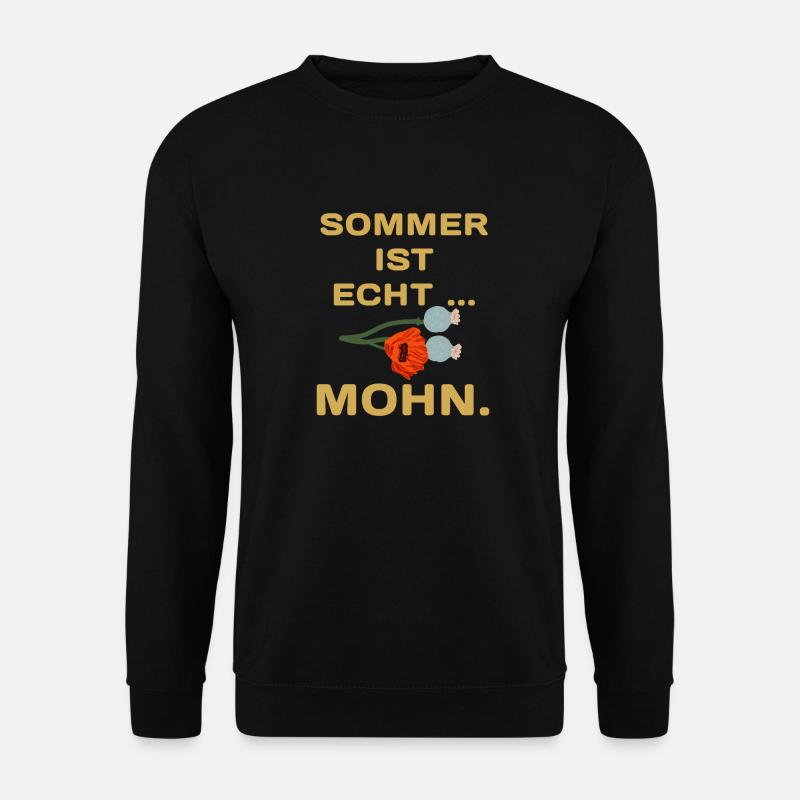 L’été, c’est l’été - Sweat-shirt Unisexe - noir