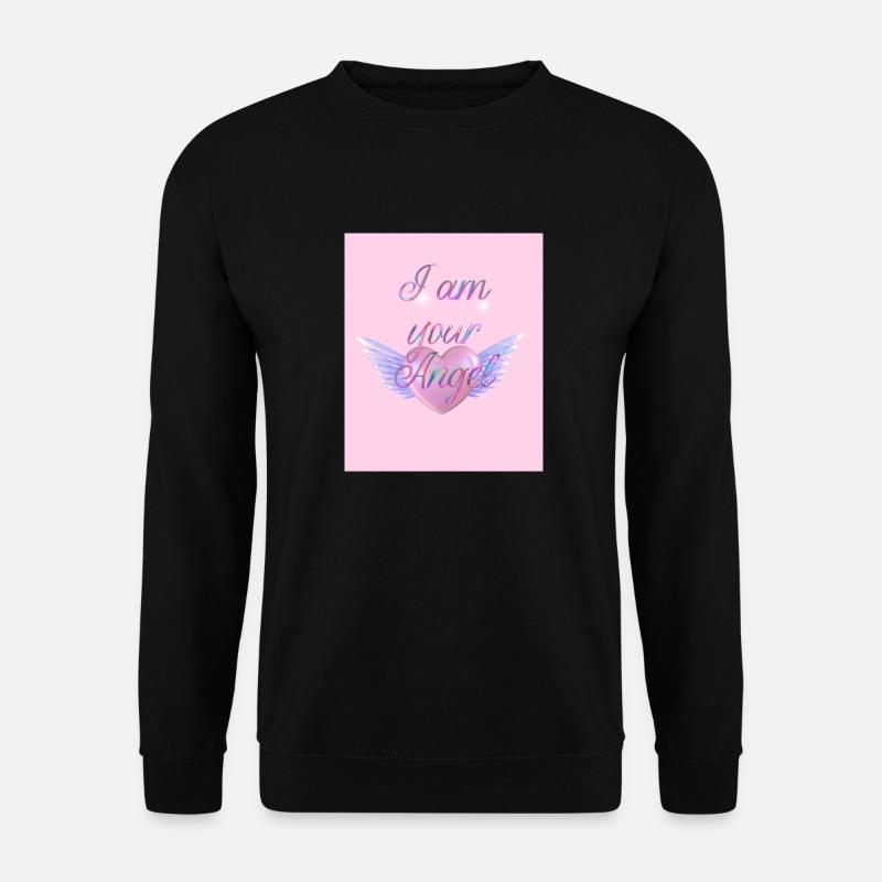Ich bin Dein Engel - Unisex Pullover - Schwarz