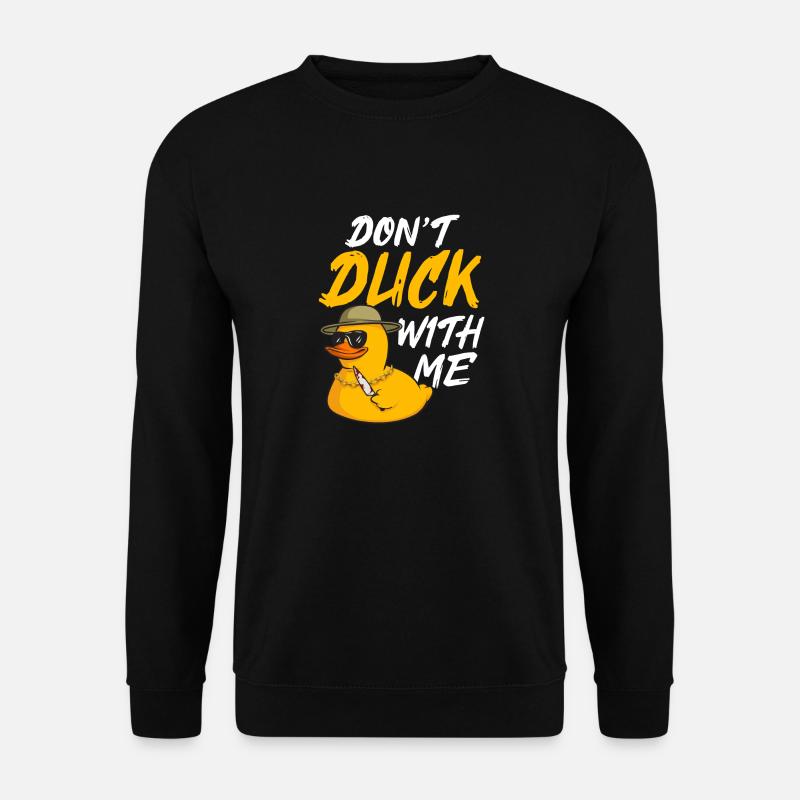 Rubber Duck Rubber Duck - Unisex Sweatshirt - black