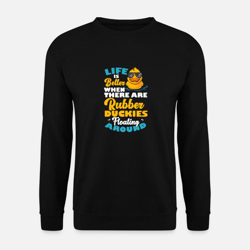 Rubber Duck Rubber Duck - Unisex Sweatshirt - black