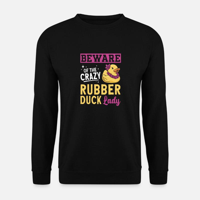 Rubber Duck Rubber Duck - Unisex Sweatshirt - black