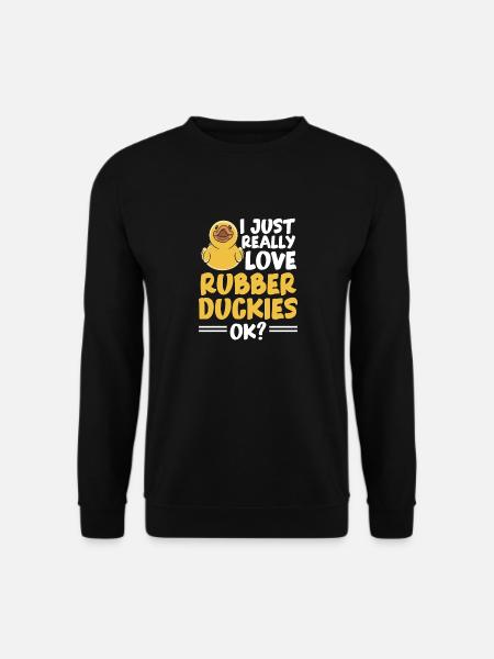 Rubber Duck Rubber Duck - Unisex Sweatshirt - black