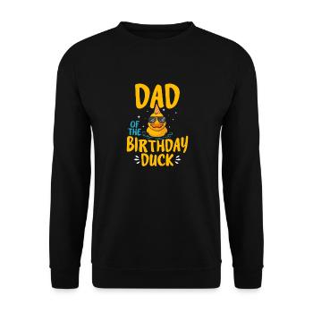 Rubber Duck Rubber Duck - Unisex Sweatshirt - black - Front - Alina (178cm) & Michal (187cm)