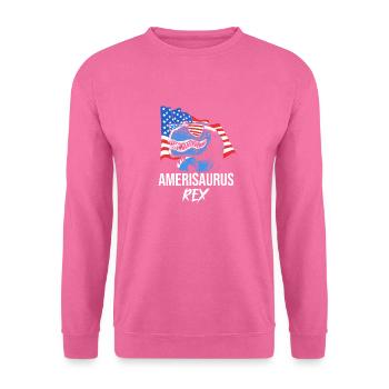 Vierter Juli Nationalfarben Nationalfeiertag USA - Unisex Pullover - Pink - Vorne
