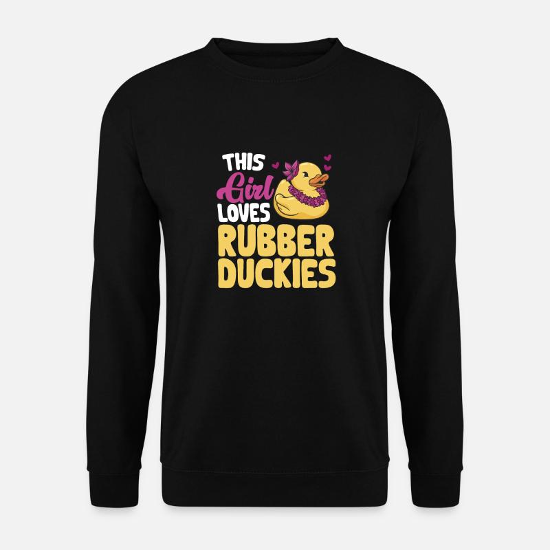 Rubber Duck Rubber Duck - Unisex Sweatshirt - black