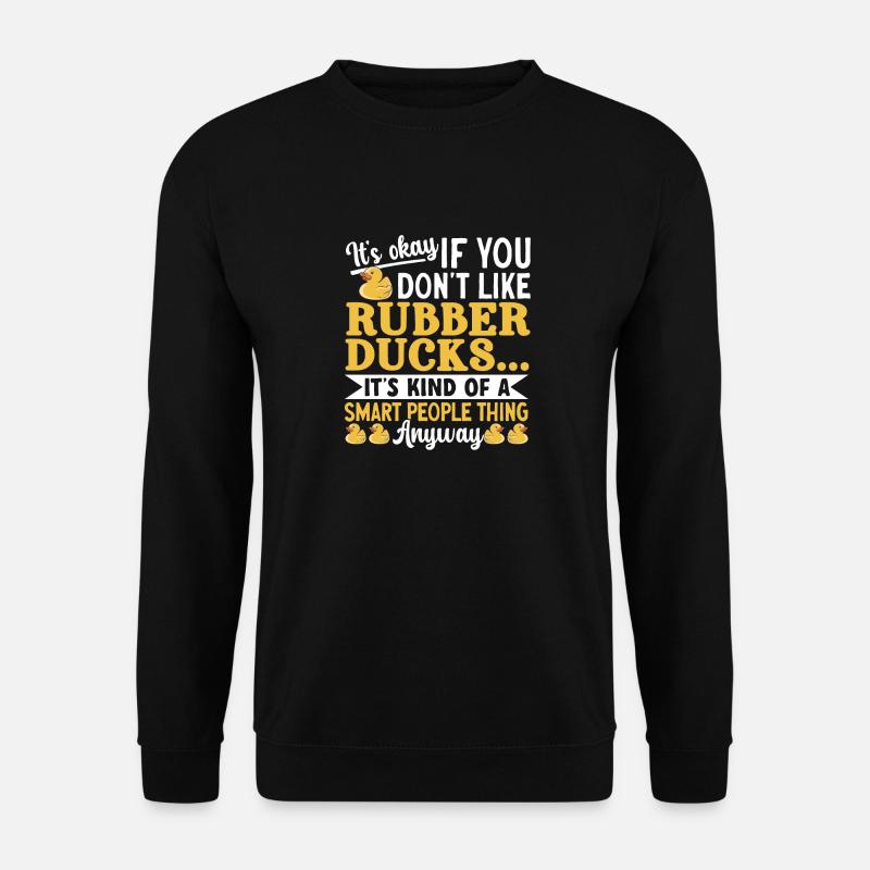 Rubber Duck Rubber Duck - Unisex Sweatshirt - black