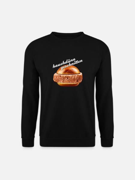 Meatloaf sliced wafer-thin - Unisex Sweatshirt - black