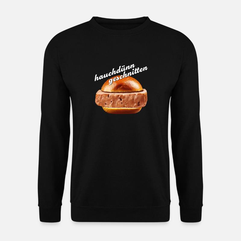 Meatloaf sliced wafer-thin - Unisex Sweatshirt - black
