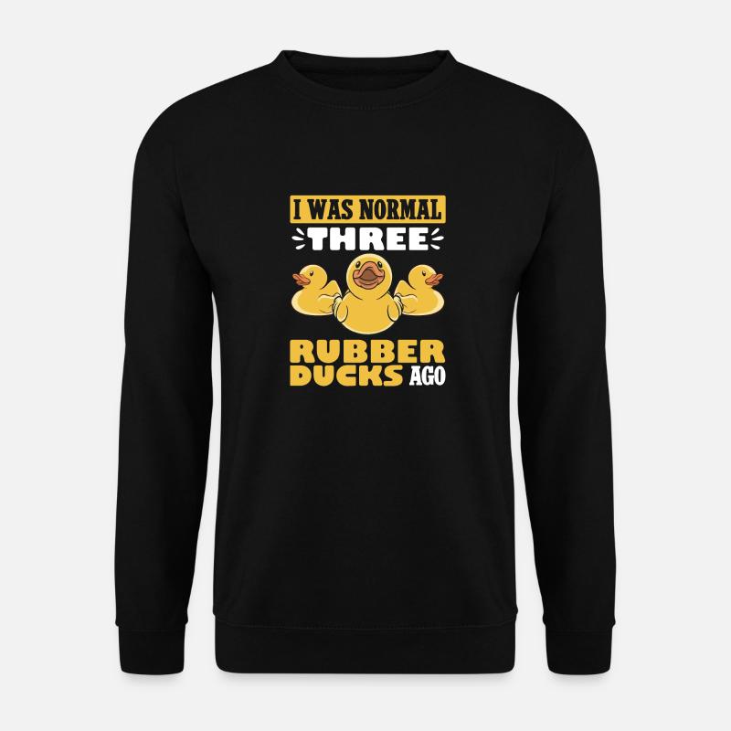 Rubber Duck Rubber Duck - Unisex Sweatshirt - black