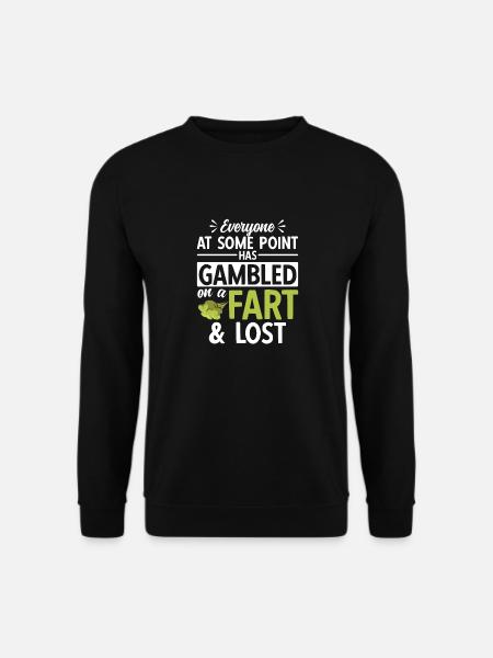 fart farting farting farting - Unisex Sweatshirt - black