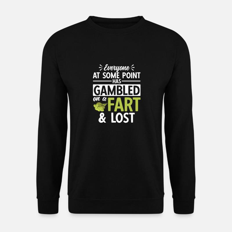 pet pète pète pète - Sweat-shirt Unisexe - noir
