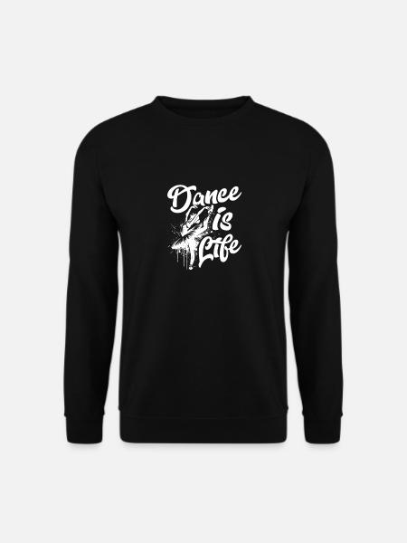 Dance Is Life Ballet Ballerina - Unisex Sweatshirt - black