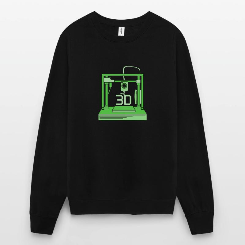 Impression 3D Impression Prototype Sweat-shirt Unisexe