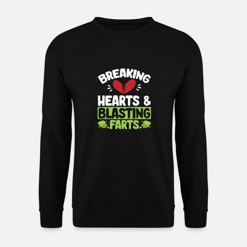 pet pète pète pète - Sweat-shirt Unisexe - noir