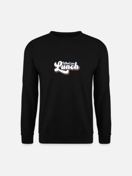 What's For Lunch? - Unisex Sweatshirt - black