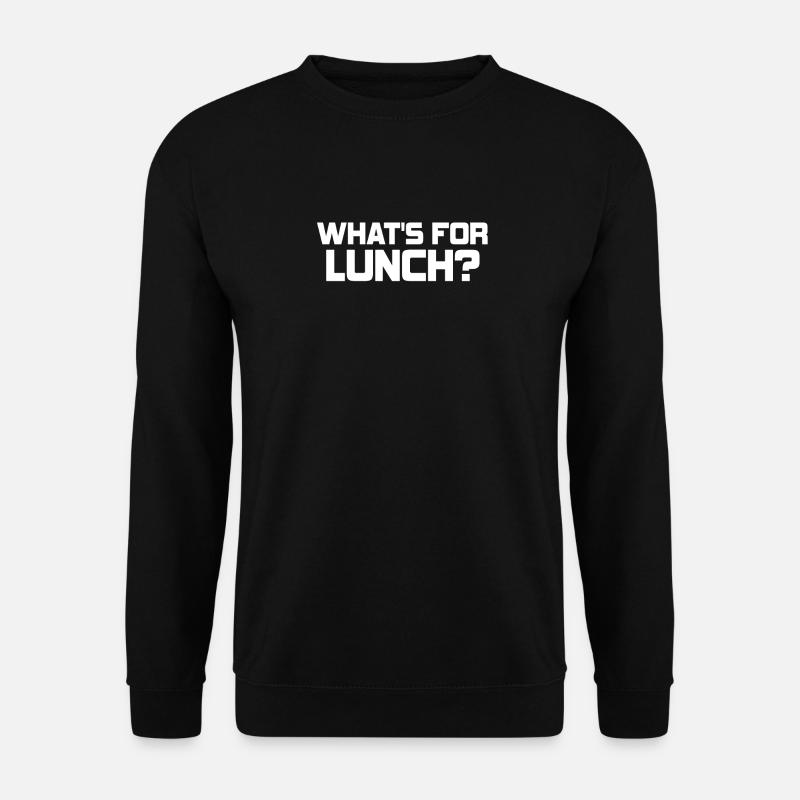 What's For Lunch? - Unisex Sweatshirt - black