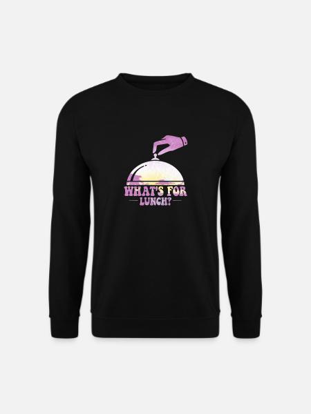 What's For Lunch? - Unisex Sweatshirt - black